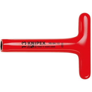 Knipex 98 04 13 Nut Driver T-Handle insulated 13mm OAL 200mm